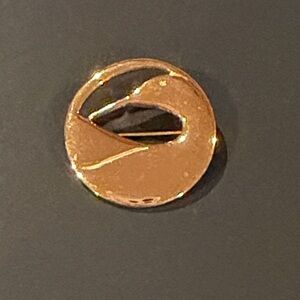 Lovell Designs Preening Loon Gold Plated Retired Pin